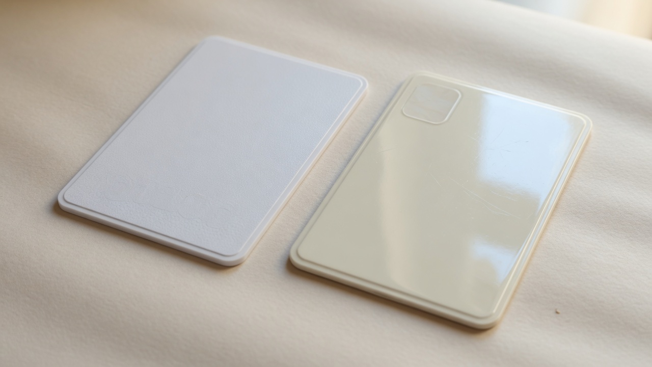 Recycled plastic card materials — PVC vs ABS